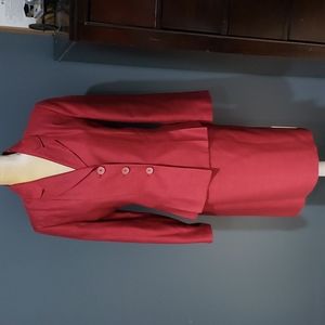 Le Suit 2 pc set Pleated Jacket Midi Skirt Suit 16P